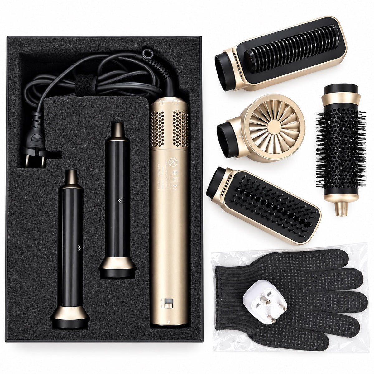 5-in-1 High-Speed Hair Dryer & Styler Set