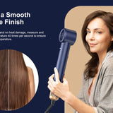 Hair styler smoothing brush smooth and shine result