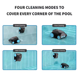 SP5 robotic pool cleaner four cleaning modes