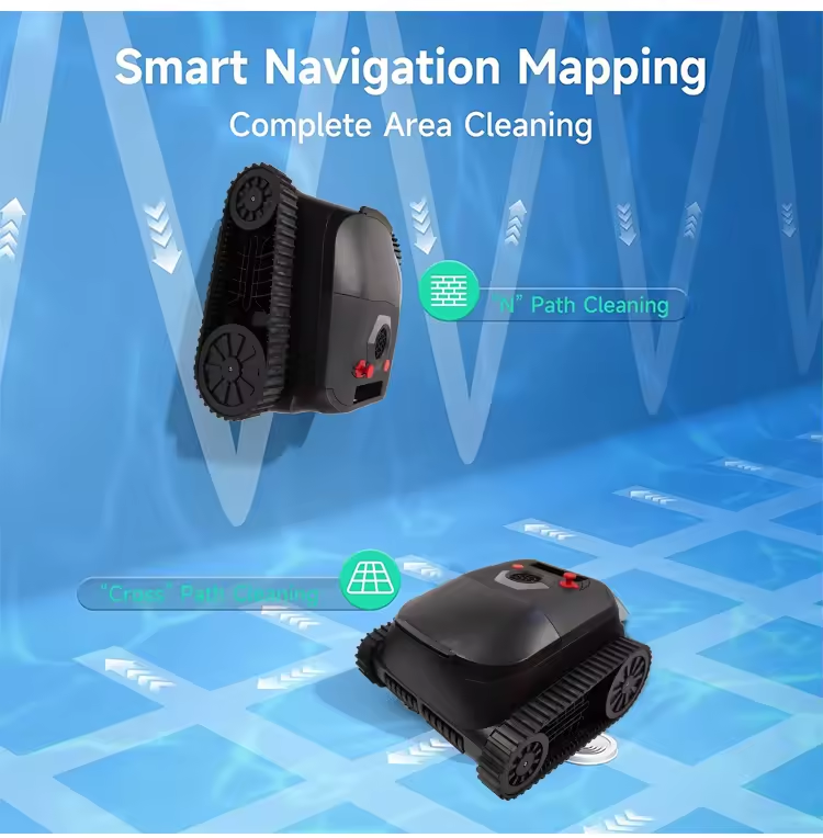 SP5 smart navigation and pool coverage