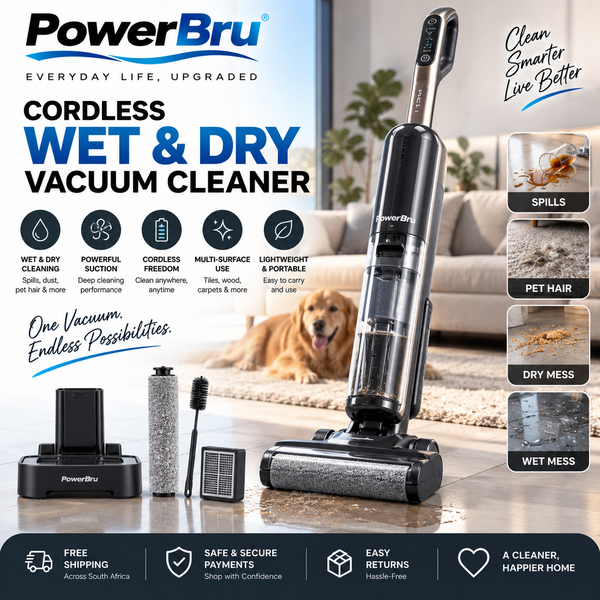 PowerBru Wet & Dry Vacuum Cleaner main image