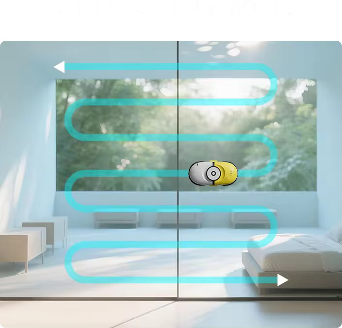 Window Cleaning Robot cleaning glass