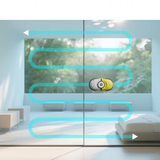 Window Cleaning Robot cleaning glass